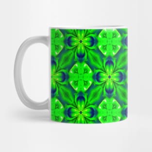 Curtain of light Aurora pattern. Mug